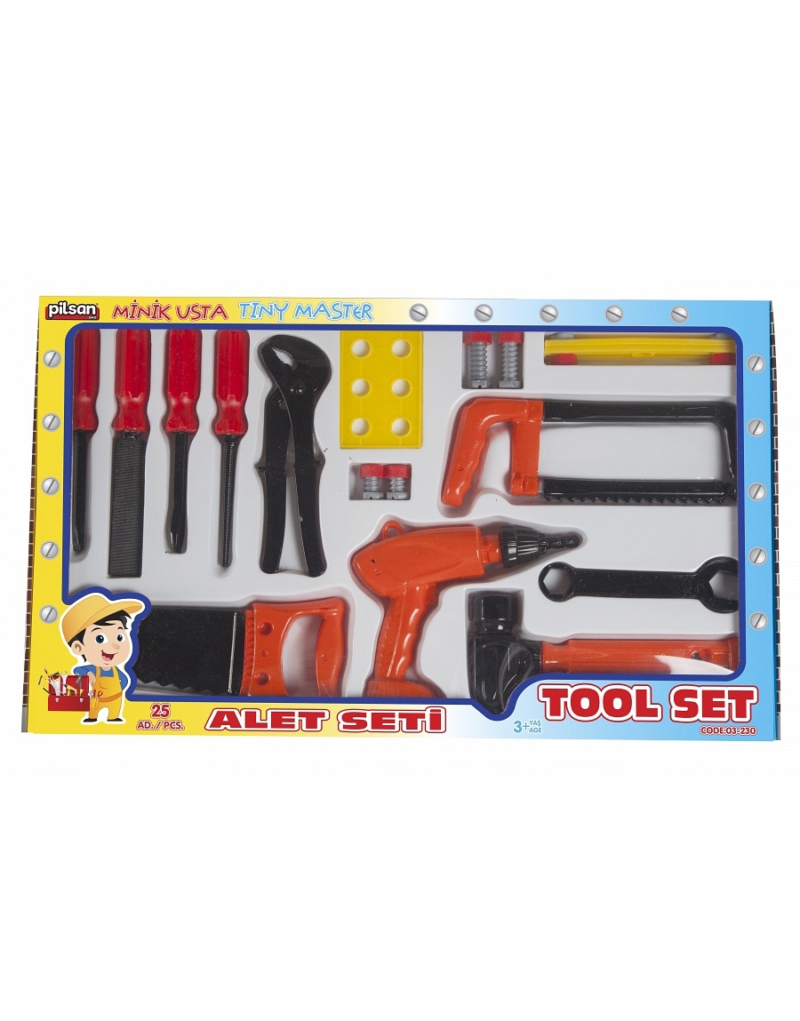 Инструменты строителя Tool Set, 25 предметов  
